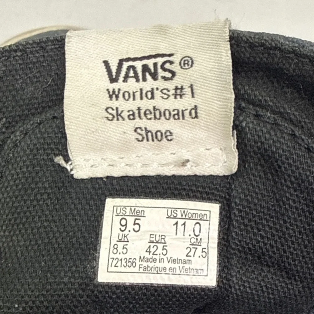 Vans Sk8-Hi Flamingo Beach Print High Top Sneakers Navy Mens 9.5 Womens 11